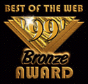 Best Of The Web '99 Bronze Award