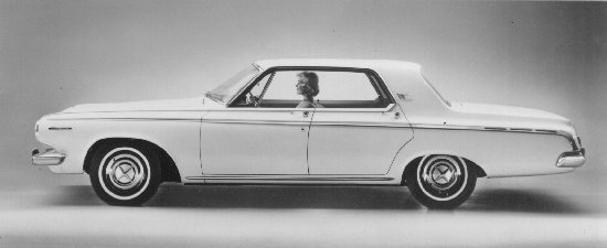 The Dodge Polara 4-door hardtop