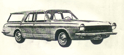 1963 Dart 170 4-door station sedan