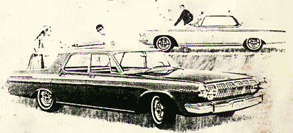 1963 Dodge Polara 4-Door sedan & Polara 2-Door hardtop