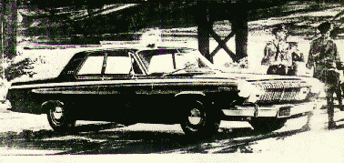 1963 Dodge 330 2-Door sedan Police Pursuit car