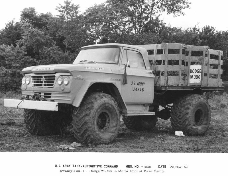 1963 Dodge W-300 Swamp Fox