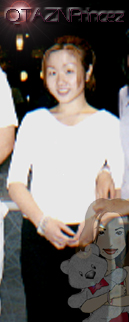 This is my girlfriend, Christina. Yes, I have a girlfriend. She is the sweetest girlie around. Very caring, affectionate, loving and also very cute! And that's just why she's my girlfriend. If you have time, how about you find yourself your own girl, huh? Hehehe... juz kidding. Her ICQ # ish 5152269.