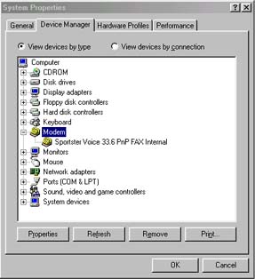 Gerenciador de Dispositivos