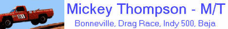 Offical Mickey Thompson web site