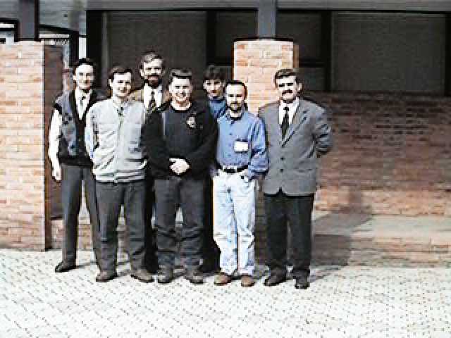 Photo of Ukraine CDMA network planning team