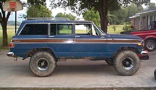 Photo of Jeep the day I got it back from the engine shop