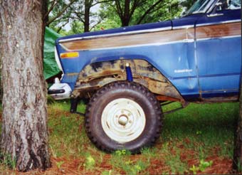 Left Front after fender trimming