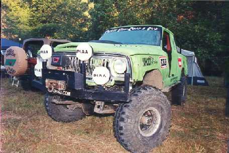 green
cherokee with top cut off