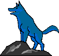 howling wolf animation