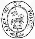 Old Ponce's Seal.