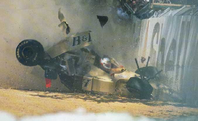 Brundle ging er hard af.