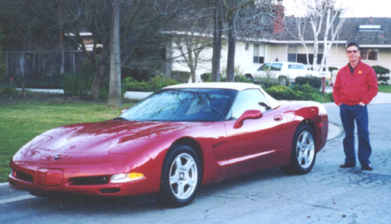 Joel with his Vette