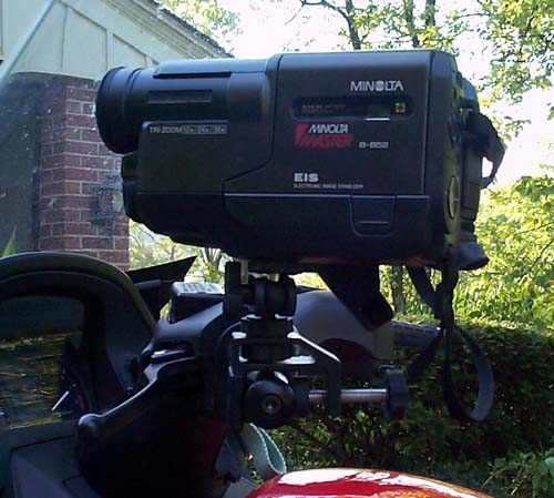 The mount seen up close