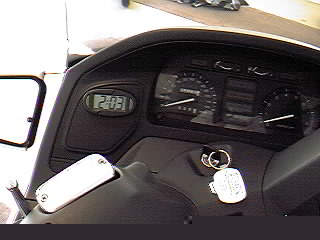 Richard Gulley's stick-on clock