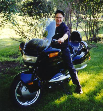 Hot Rod on his black bird, Meadowlark