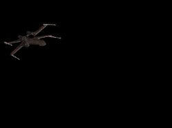 X Wing rolling over - no alternative version for this one