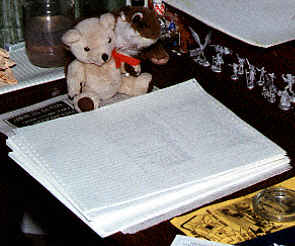 Ben & Dino checking the website design