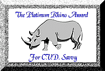Platinum Rhino Award for CDV Savvy