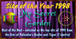 My Secret Garden - Site of the Year 1998 (graphic shown @ 50% of original)