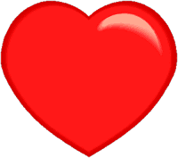 Simple Valentine Heart for White