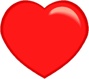 Simple Valentine Heart for White