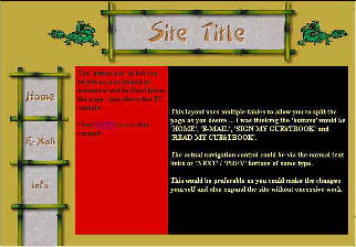 Web Page / Web Site Full Template