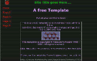 Web Page / Web Site Full Template