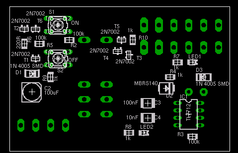 Bestückungsplan unten