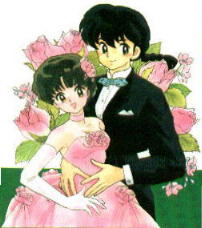 Ranma 
with his girlfriend