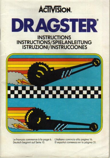 Dragster Manual Cover