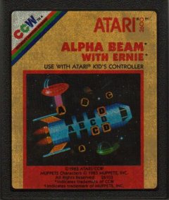 Alpha Beam with Ernie Game Cartridge scan