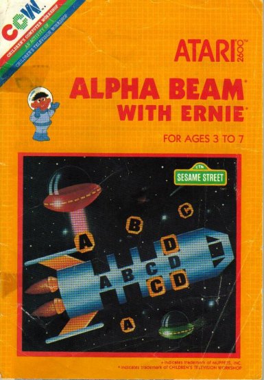 Alpha Beam with Ernie manual cover scan