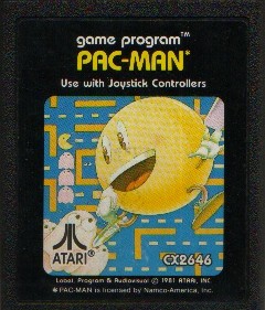 Pacman Game Cartridge