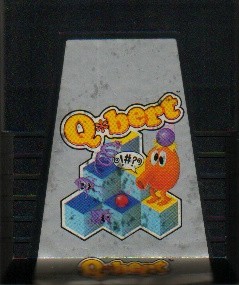 Qbert Game Cartridge