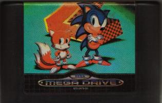 Sonic the Hedgehog 2 Game Cartridge