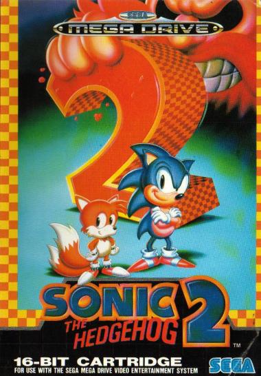 Sonic the Hedgehog 2 front cover