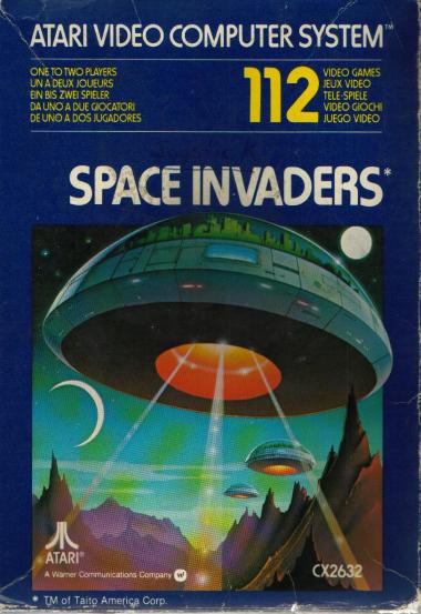 Space Invaders Box Front