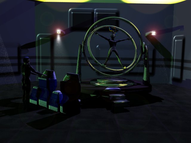 the vr room - animation frame -