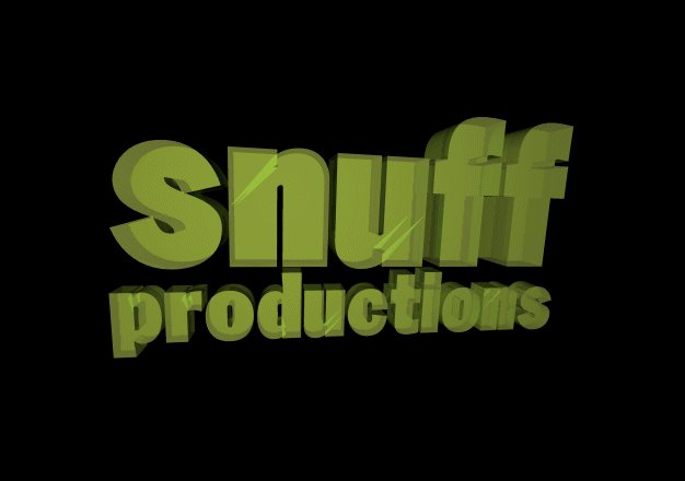 snuff productions - multi-media and main page art