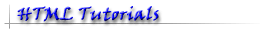 html tutorials