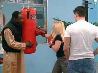 Keith, Chris and Vanessa boxing