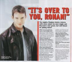 (c) Laura's Stephen Gately Site