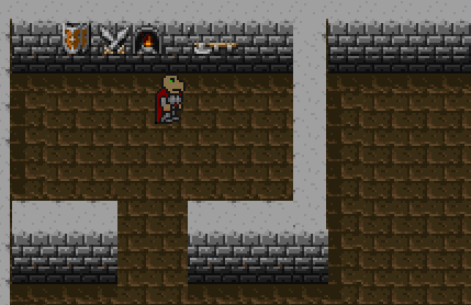 An old shot of a dungeon.