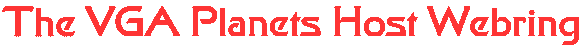 The VGA Planets Host Webring