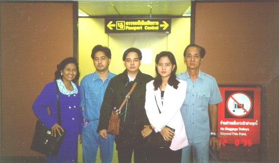 My Lovely Family at the Airport