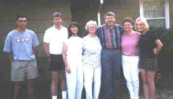 Betty Larson and her Family