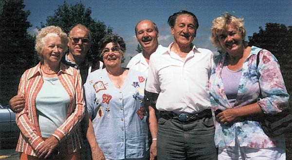 Frances,Glenn,June,Ron,Elton and Lynn