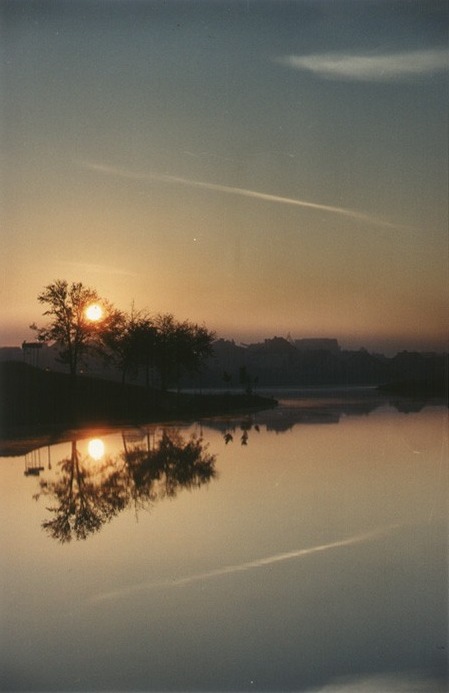 The sunrise. ������.