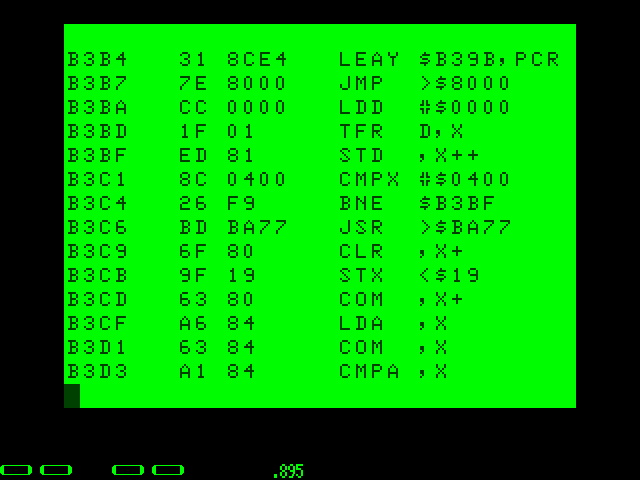 David Keil's CoCo Emulator